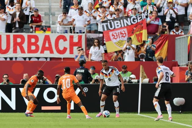 Toronto, Canada - 20 June: Niclas Fullkrug 9 of Germany controls the ball during the FIFA World Cup, WM, Weltmeisterschaft, Fussball 2026 match between Germany vs Cote d Ivoire at Toronto Stadium on 20 June 2026. Copyright: xOPAxImagesxMohammadxKaramalix