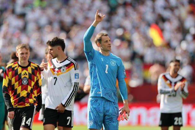 Toronto, Canada - 20 June: Manuel Neuer 1 of Germany celebrates after winning during the FIFA World Cup, WM, Weltmeisterschaft, Fussball 2026 match between Germany vs Cote d Ivoire at Toronto Stadium on 20 June 2026. Copyright: xOPAxImagesxMohammadxKaramalix