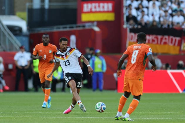 Toronto, Canada - 20 June: Felix Nmecha 23 of Germany controls the ball during the FIFA World Cup, WM, Weltmeisterschaft, Fussball 2026 match between Germany vs Cote d Ivoire at Toronto Stadium on 20 June 2026. Copyright: xOPAxImagesxMohammadxKaramalix
