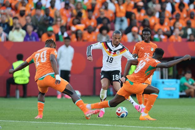 Toronto, Canada - 20 June: Leroy Sane 19 of Germany controls the ball during the FIFA World Cup, WM, Weltmeisterschaft, Fussball 2026 match between Germany vs Cote d Ivoire at Toronto Stadium on 20 June 2026. Copyright: xOPAxImagesxMohammadxKaramalix
