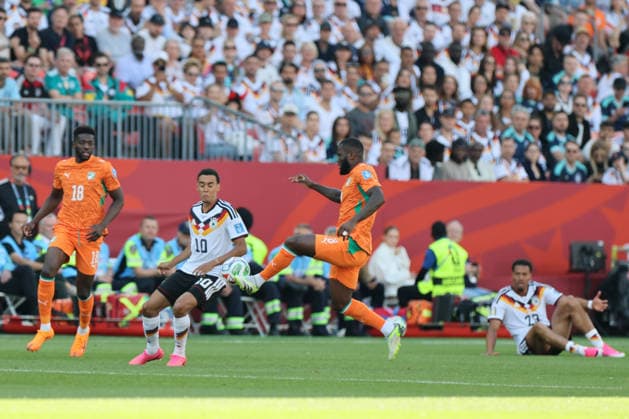 Toronto, Canada - 20 June: Franck Kessie 8 of Cote d Ivoire controls the ball during the FIFA World Cup, WM, Weltmeisterschaft, Fussball 2026 match between Germany vs Cote d Ivoire at Toronto Stadium on 20 June 2026. Copyright: xOPAxImagesxMohammadxKaramalix