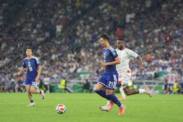 Tunisia v Japan - FIFA World Cup, WM, Weltmeisterschaft, Fussball 2026 - Group F MONTERREY, MEXICO - JUNE 20: Hiroki Ito of Japan in action during the 2026 FIFA World Cup First Stage Group F match between Tunisia and Japan at Estadio BBVA (Monterrey Stadium) in Monterrey, Mexico on June 20, 2026. Juancho Torres Anadolu Nuevo Leon Mexico. Editorial use only. Please get in touch for any other usage.  Copyright: x2026xAnadoluxJuanchoxTorresx