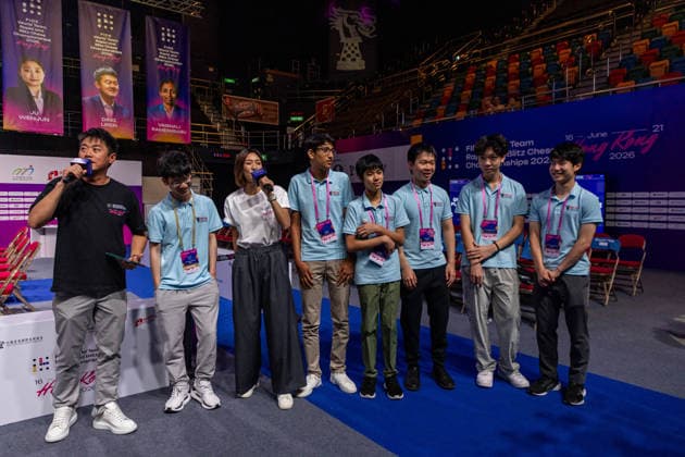 June 21, 2026, Hong Kong, Hong Kong, China: Hong Kong s own Young Dragons score bronze at the FIDE World Team Amateur Rapid Chess Cup 2026 in the city. Hong Kong China - ZUMAm298 0859642817st Copyright: xJamesxModestox