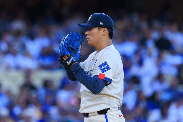 June 20, 2026, Los Angeles, California, USA: Starting pitcher, Yoshinobu Yamamoto of the Los Angeles Dodgers during a regular season MLB, Baseball Herren, USA game against the Baltimore Orioles on Saturday June 20, 2026 at Dodger Stadium in Los Angeles, California. Dodgers loses to Orioles, 1-3. JAVIER ROJAS PI Los Angeles USA - ZUMAp124 20260620_zaa_p124_014 Copyright: xJavierxRojasx
