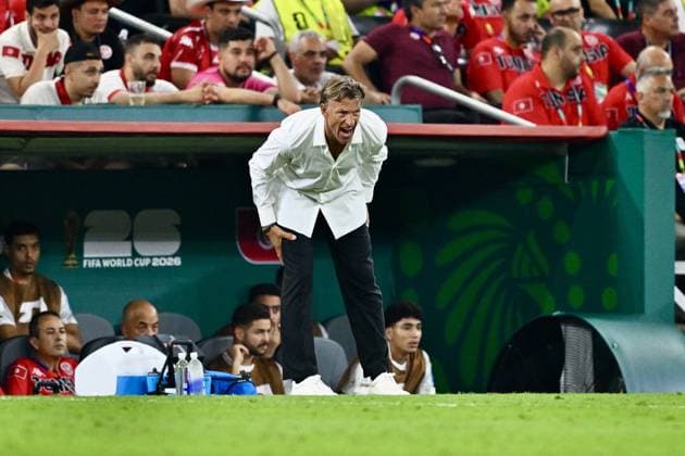 Herve Renard head coach (TUN), JUNE 20, 2026 - Football Soccer : FIFA World Cup, WM, Weltmeisterschaft, Fussball 2026 Group F match between Tunisia - Japan at Monterrey Stadium in Guadalupe, Nuevo Leon, Mexico.  aflo_335214061 KenjiroxMatsuox