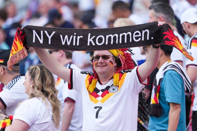 Ivory Coast vs Germany FIFA World Cup, WM, Weltmeisterschaft, Fussball Group G Match German fan during the 2026 FIFA World Cup Group E match between Germany and Ivory Coast at Toronto Stadium. on June 20, 2026 in Toronto, Canada. Toronto Ontario Canada Copyright: xLeonardoxRamirezx