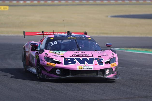 Matteo Cairoli (I Emil Frey Racing 14), Ferrari 296 GT3 Evo, DTM (German Touring Car Championship) - Round 3 - Race2- Qualifying 2, DEKRA Lausitzring on 21.06.2026. Brandenburg Deutschland Copyright: xO.Franke,xSportblen.dex