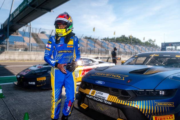 DTM, 5. + 6. Rennen DEKRA Lausitzring 2026 36 Ford Mustang GT3, HRT Ford Racing: Arjun Maini: picture by Gruppe C Photography Schipkau Lausitzring Brandenburg Deutschland Copyright: xGruppexCxPhotographyx