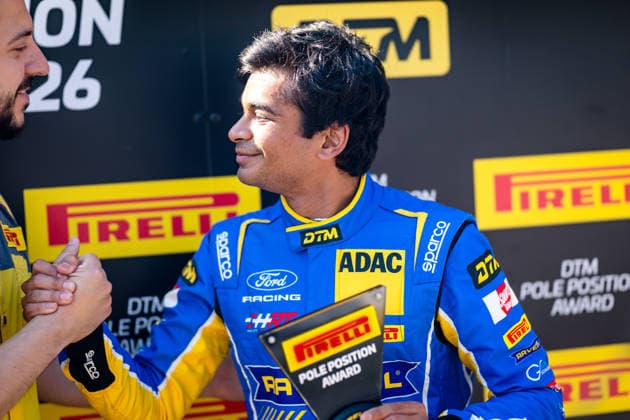 DTM, 5. + 6. Rennen DEKRA Lausitzring 2026 36 Ford Mustang GT3, HRT Ford Racing: Arjun Maini: picture by Gruppe C Photography Schipkau Lausitzring Brandenburg Deutschland Copyright: xGruppexCxPhotographyx