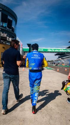 DTM, 5. + 6. Rennen DEKRA Lausitzring 2026 36 Ford Mustang GT3, HRT Ford Racing: Arjun Maini: picture by Gruppe C Photography Schipkau Lausitzring Brandenburg Deutschland Copyright: xGruppexCxPhotographyx