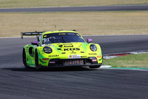 Thomas Preining (A Manthey, 91), Porsche 911 GT3 R Evo DTM (German Touring Car Championship) - Round 3 - Race2- Qualifying 2, DEKRA Lausitzring on 21.06.2026. Brandenburg Deutschland Copyright: xO.Franke,xSportblen.dex