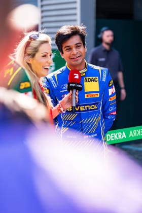 DTM, 5. + 6. Rennen DEKRA Lausitzring 2026 36 Ford Mustang GT3, HRT Ford Racing: Arjun Maini: picture by Gruppe C Photography Schipkau Lausitzring Brandenburg Deutschland Copyright: xGruppexCxPhotographyx