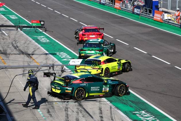 DTM, 5. + 6. Rennen DEKRA Lausitzring 2026 7 Aston Martin Vantage AMR GT3 EVO, Comtoyou Racing: Nicki Thiim- picture by Gruppe C Photography Schipkau DEKRA Lausitzring Germany Copyright: xGruppexCxPhotographyx