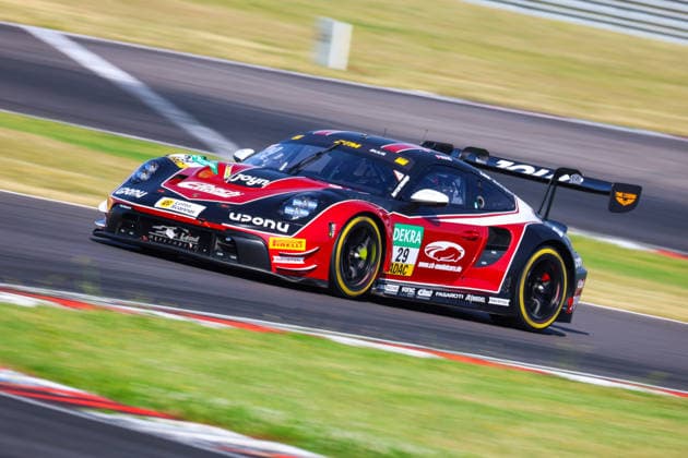 DTM, 5. + 6. Rennen DEKRA Lausitzring 2026 29 Porsche 911 GT3 R (992), Land Motorsport: Bastian Buus- picture by Gruppe C Photography Schipkau DEKRA Lausitzring Brandenburg Germany Copyright: xGruppexCxPhotographyx
