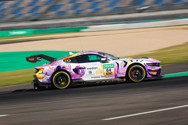 DTM, 5. + 6. Rennen DEKRA Lausitzring 2026 64 Ford Mustang GT3, HRT Ford Racing: Finn Wiebelhaus- picture by Gruppe C Photography Schipkau DEKRA Lausitzring Brandenburg Germany Copyright: xGruppexCxPhotographyx