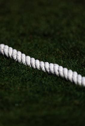 The boundary rope ahead of the days play England v New Zealand, Second Test, Day Five, Rothesay Test Match Series, Cricket, The Kia Oval, London, UK - 21 Jun 2026London Kia Oval United Kingdom EDITORIAL USE ONLY No use with unauthorised audio, video, data, fixture lists, club league logos or live services. Online in-match use limited to 120 images, no video emulation. No use in betting, games or single club league player publications.  Copyright: xKieranxMcManus Shutterstockx 16928973f