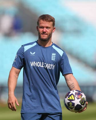 LONDON, ENGLAND - JUNE 21: Ben Duckett of England before day 5 of the 2nd Rothesay Test Match between England and New Zealand at The Kia Oval on June 21, 2026 in London, England.  Copyright: xJayxPatel SPPx Sportspressphoto_SPR172496