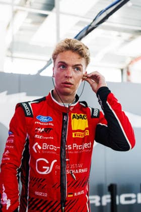 ADAC GT Masters, 5. + 6. Rennen DEKRA Lausitzring 2026 2 Ford Mustang GT3, Haupt Racing Team: Kiano Blum, Niklas Kalus - picture by Gruppe C Photography Schipkau DEKRA Lausitzring Brandenburg Germany Copyright: xGruppexCxPhotographyx
