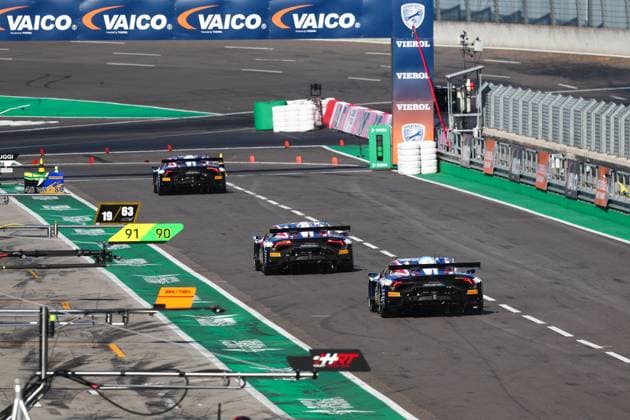 ADAC GT Masters, 5. + 6. Rennen DEKRA Lausitzring 2026 19 Lamborghini Huracan GT3 EVO 2, LIQUI MOLY Team Engstler Motorsport: Ethan Brown, Tim Hütter - picture by Gruppe C Photography Schipkau DEKRA Lausitzring Germany Copyright: xGruppexCxPhotographyx