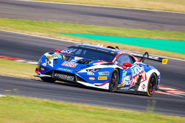 ADAC GT Masters, 5. + 6. Rennen DEKRA Lausitzring 2026 63 Lamborghini Huracan GT3 EVO 2, LIQUI MOLY Team Engstler Motorsport: Finn Zulauf, Felix Hirsiger - picture by Gruppe C Photography Schipkau DEKRA Lausitzring Brandenburg Germany Copyright: xGruppexCxPhotographyx