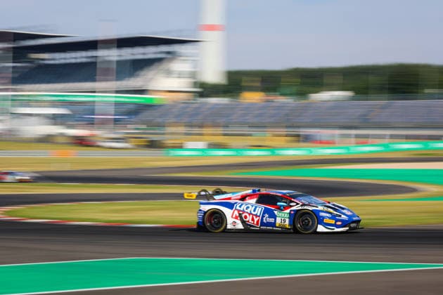 ADAC GT Masters, 5. + 6. Rennen DEKRA Lausitzring 2026 19 Lamborghini Huracan GT3 EVO 2, LIQUI MOLY Team Engstler Motorsport: Ethan Brown, Tim Hütter - picture by Gruppe C Photography Schipkau DEKRA Lausitzring Brandenburg Germany Copyright: xGruppexCxPhotographyx