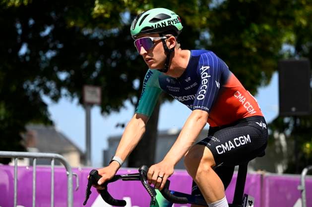 Baloise Belgium Tour 2026 Stage 5 HOEILAART, BELGIUM - JUNE 21 : Ghys Robbe (BEL) of Decathlon CMA CGM Team before the start of the race during stage 5 of the 95th edition of Baloise Tour of Belgium an UCI ProSeries 2.Pro cycling road race stage for Men Elite of 183.6 km with start in Gingelom and finish in Hoeilaart on June 21, 2026 in Hoeilaart, Belgium, 21 06 2026 ( Motordriver Stephan Boone - Hoeilaart Belgium  Copyright: xTomasxSiskx