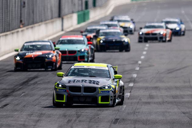 BMW M2 Cup, 1. + 2. Rennen DEKRA Lausitzring 2026 2 BMW M2 Racing, Hofor Racing by Bonk Motorsport: Michael Schrey - picture by Gruppe C Photography Schipkau Lausitzring Brandenburg Deutschland Copyright: xGruppexCxPhotographyx