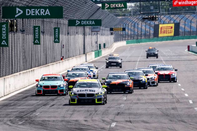 BMW M2 Cup, 1. + 2. Rennen DEKRA Lausitzring 2026 2 BMW M2 Racing, Hofor Racing by Bonk Motorsport: Michael Schrey - picture by Gruppe C Photography Schipkau Lausitzring Brandenburg Deutschland Copyright: xGruppexCxPhotographyx