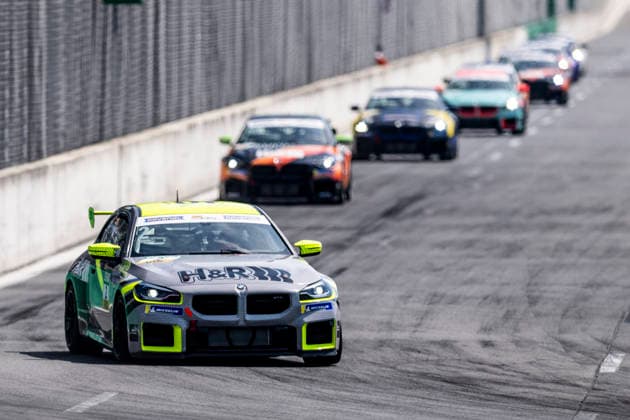 BMW M2 Cup, 1. + 2. Rennen DEKRA Lausitzring 2026 2 BMW M2 Racing, Hofor Racing by Bonk Motorsport: Michael Schrey - picture by Gruppe C Photography Schipkau Lausitzring Brandenburg Deutschland Copyright: xGruppexCxPhotographyx