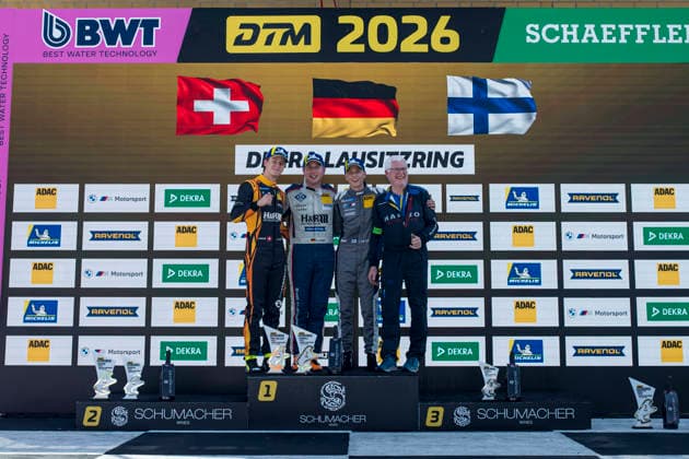 BMW M2 Cup, 1. + 2. Rennen DEKRA Lausitzring 2026 2 BMW M2 Racing, Hofor Racing by Bonk Motorsport: Michael Schrey - picture by Gruppe C Photography Schipkau Lausitzring Brandenburg Deutschland Copyright: xGruppexCxPhotographyx
