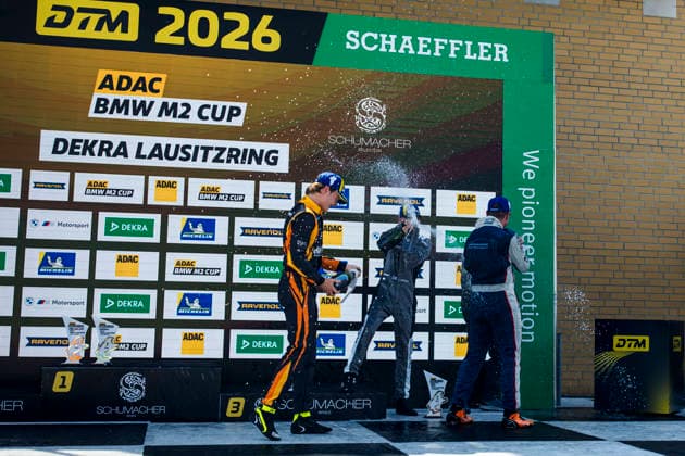 BMW M2 Cup, 1. + 2. Rennen DEKRA Lausitzring 2026 21 BMW M2 Racing, FK Performance Motorsport: Tatu Siipola, 21 BMW M2 Racing, FK Performance Motorsport: Tatu Siipola - picture by Gruppe C Photography Schipkau DEKRA Lausitzring Germany Copyright: xGruppexCxPhotographyx