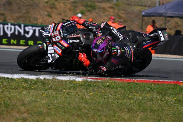 MOTORSPORTS - MotoGP - Czech Republic Grand Prix Photo by IPA ABACAPRESS.COM85906147 - 89 Jorge Martin, Aprilia Racing, during the MOTOGP MONSTER ENERGY CZECH REPUBLIC GRAND PRIX in Brno, June 19–21, 2026 @giancarlo cattagni livemedia during the Czechia GP, MotoGP World Championship, WM, Weltmeisterschaft in the Czech Republic, Czech Republic, June 21, 2026 Czech Republic  Copyright: xIPAxSport ABACAx