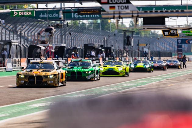 DTM, 5. + 6. Rennen DEKRA Lausitzring 2026 3 BMW M4 GT3 Evo, Schubert Motorsport: Kelvin van der Linde, 11 BMW M4 GT3 Evo, Schubert Motorsport: Marco Wittmann- picture by Gruppe C Photography Schipkau DEKRA Lausitzring Germany Copyright: xGruppexCxPhotographyx