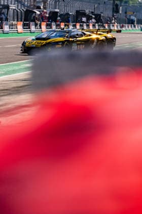 DTM, 5. + 6. Rennen DEKRA Lausitzring 2026 63 Lamborghini Temerario GT3, GRT Grasser-Racing-Team: Mirko Bortolotti- picture by Gruppe C Photography Schipkau DEKRA Lausitzring Germany Copyright: xGruppexCxPhotographyx