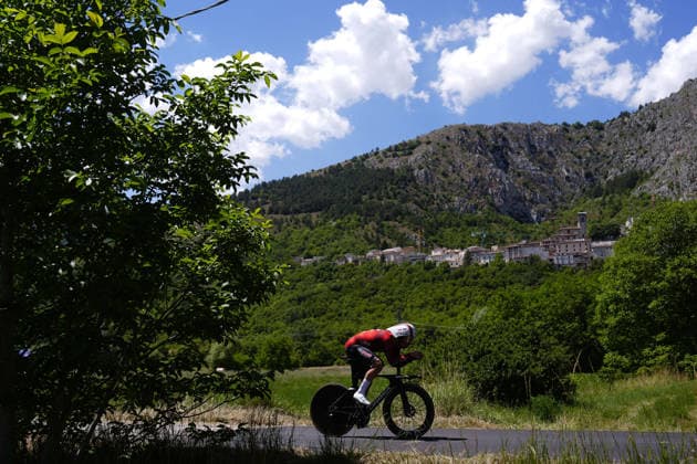 THE RACE during Stage 8 of the Giro Next Gen 2026 Individual Time Trial, from Villa Sant Angelo to L Aquila, Italy, Sunday, June 21, 2026.  Copyright: xFabioxFerrari LaPressex