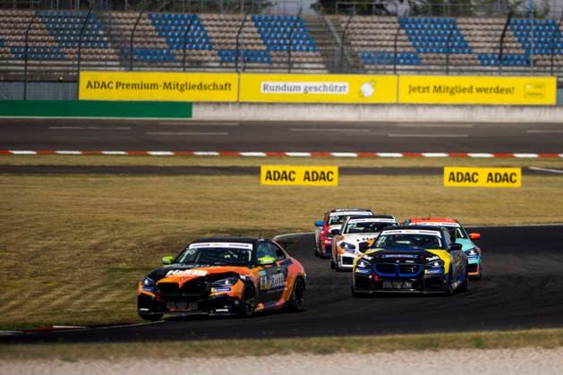 BMW M2 Cup, 1. + 2. Rennen DEKRA Lausitzring 2026 66 BMW M2 Racing, ME Motorsport: Christopher Holst, 21 BMW M2 Racing, FK Performance Motorsport: Tatu Siipola - picture by Gruppe C Photography Schipkau DEKRA Lausitzring Germany Copyright: xGruppexCxPhotographyx