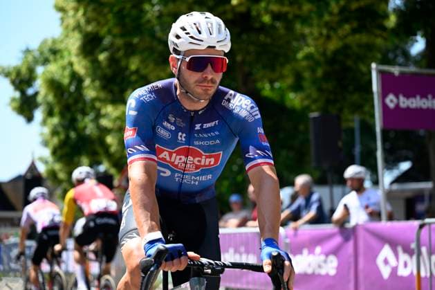 Baloise Belgium Tour 2026 Stage 5 HOEILAART, BELGIUM - JUNE 21 : Senechal Florian (FRA) of Alpecin-Premier Tech before the start of the race during stage 5 of the 95th edition of Baloise Tour of Belgium an UCI ProSeries 2.Pro cycling road race stage for Men Elite of 183.6 km with start in Gingelom and finish in Hoeilaart on June 21, 2026 in Hoeilaart, Belgium, 21 06 2026 ( Motordriver Stephan Boone - Hoeilaart Belgium  Copyright: xTomasxSiskx