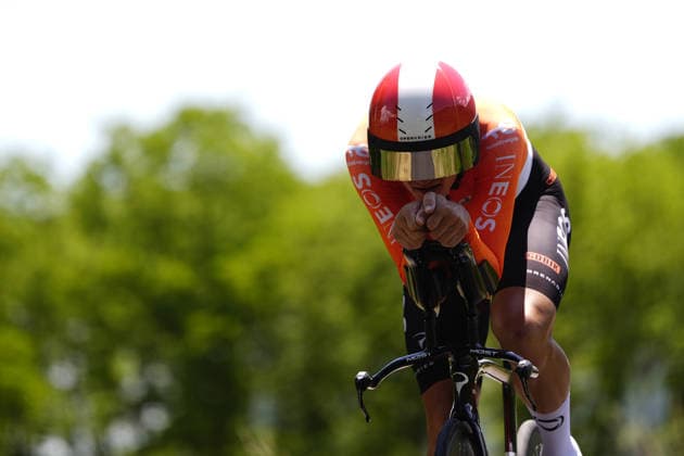 The race during Stage 8 of the Giro Next Gen 2026 Individual Time Trial, from Villa Sant Angelo to L Aquila, Italy, Sunday, June 21, 2026.  Copyright: xFabioxFerrari LaPressex