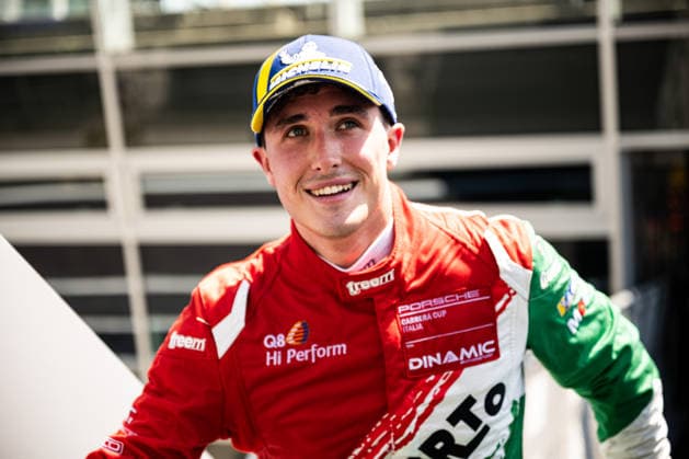 IPA85907835 - Andrea Bristot (ITA), winner of Rounds 5–6 of the Porsche Carrera Cup Italia. At the Autodromo di Monza in Monza, MB. On June 21, 2026.  Copyright: xRiccardoxSpadettoxDexPaulis IPAxSportx xx 85907835