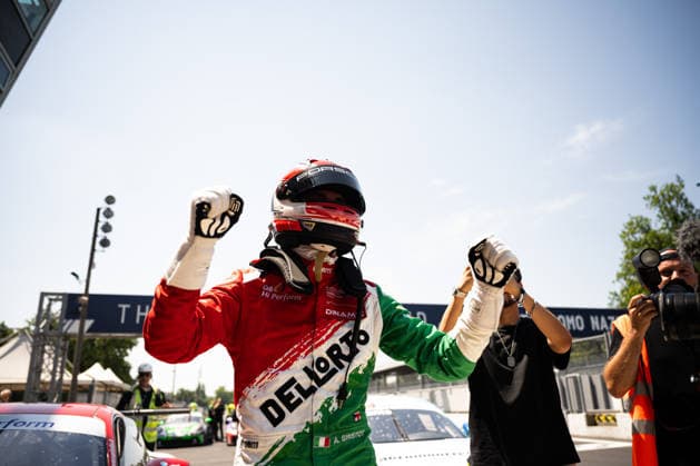 IPA85907839 - Andrea Bristot (ITA), winner of Rounds 5–6 of the Porsche Carrera Cup Italia. At the Autodromo di Monza in Monza, MB. On June 21, 2026.  Copyright: xRiccardoxSpadettoxDexPaulis IPAxSportx xx 85907839