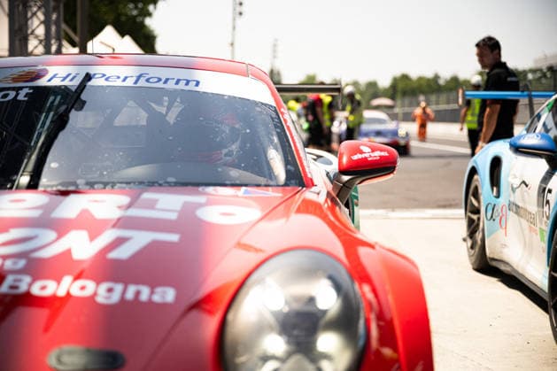 MOTORSPORTS - Porsche Carrera Cup - Porsche Carrera Cup Photo by IPA ABACAPRESS.COM85907836 - Andrea Bristot (ITA), winner of Rounds 5–6 of the Porsche Carrera Cup Italia. At the Autodromo di Monza in Monza, MB. On June 21, 2026. Monza Italy  Copyright: xIPAxSport ABACAx