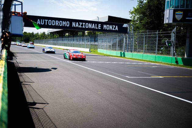 MOTORSPORTS - Porsche Carrera Cup - Porsche Carrera Cup Photo by IPA ABACAPRESS.COM85907845 - Andrea Bristot (ITA) - Porsche Carrera Cup Italia, Rounds 5–6. At the Autodromo di Monza in Monza, MB. On June 21, 2026. Monza Italy  Copyright: xIPAxSport ABACAx