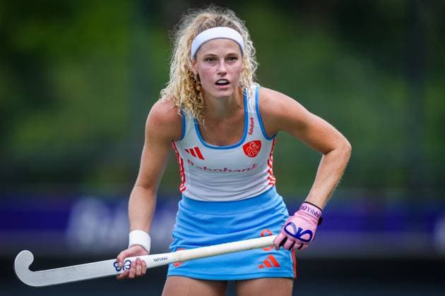 ROTTERDAM, 21-06-2026, HC Rotterdam, FIH Hockey Pro League Women, Season 2025-2026. Match between Netherlands and Spain (2nd match) , Picture shows Netherlands player Yibbi Jansen Netherlands - Spain (2nd match)  x204526662x Copyright: