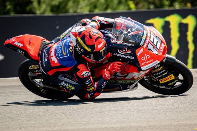 Czech Republic motorcycle Grand Prix BRNO, CZECH REPUBLIC - JUNE 21: Malaysian Moto3 rider Hakim Danish of FRINSA MT Helmets MSI in action at the Grand Prix of Czechia at the Masaryk Circuit in Brno, Czech Republic, 21 June 2026. Lukas Kabon Anadolu Brno Czechia. Editorial use only. Please get in touch for any other usage.  Copyright: x2026xAnadoluxLukasxKabonx