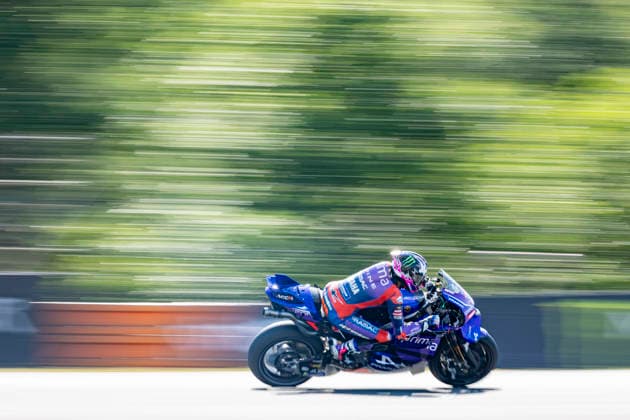 MotoGP Grand Prix Of Czechia Warm Up Number 43 Prima Pramac Yamaha MotoGP rider Jack Miller during the warm-up at the 2026 MotoGP Grand Prix of Czechia, On June 21, 2026. Brno Brno Czech Republic  Copyright: xStephenxBlackberryx originalFilename:blackberry-2026moto260624_nppoN.jpg