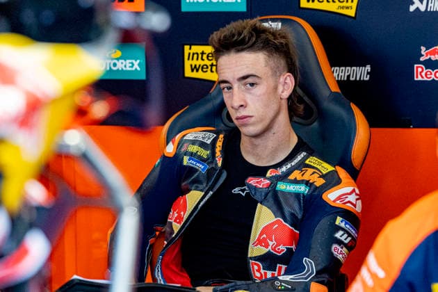 MotoGP Grand Prix Of Czechia Warm Up Number 37 Red Bull KTM Factory Racing rider Pedro Acosta during the warm-up at the 2026 MotoGP Grand Prix of Czechia, On June 21, 2026. Brno Brno Czech Republic  Copyright: xStephenxBlackberryx originalFilename:blackberry-2026moto260624_npVFG.jpg