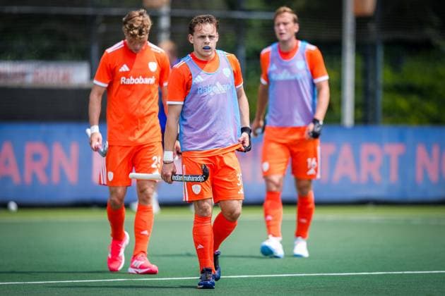 ROTTERDAM, 21-06-2026, HC Rotterdam, FIH Hockey Pro League Men, Season 2025-2026. Match between Netherlands and India (2nd match) , Picture shows Netherlands player Joppe Wolbert Netherlands - India (2nd match)  x204527272x Copyright: