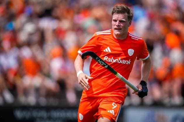 ROTTERDAM, 21-06-2026, HC Rotterdam, FIH Hockey Pro League Men, Season 2025-2026. Match between Netherlands and India (2nd match) , Picture shows Netherlands player Koen Bijen Netherlands - India (2nd match)  x204527824x Copyright: