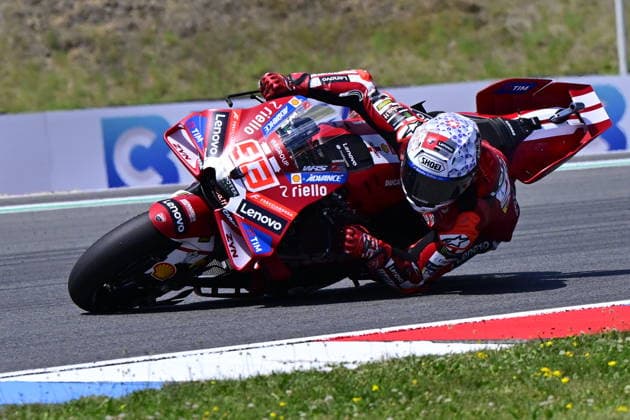 Czech Republic motorcycle Grand Prix, MotoGP World Championship, WM, Weltmeisterschaft MotoGP category, in Brno, Czech Republic, on June 21, 2026. Winner Marc Marquez of Spain, Ducati Lenovo Team. (CTKxPhoto VaclavxSalek) CTKPhotoP2026062103720  CTKPhotoP2026062103720