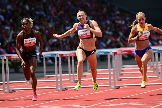 HENGELO, 21-06-2026, Fanny Blankers-Koen Stadium, FBK Games 2026. Picture shows Vissser. FBK Games 2026  x204527992x Copyright: